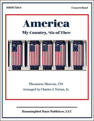 America Concert Band sheet music cover Thumbnail